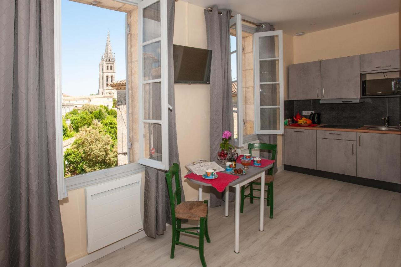 Ferienwohnung Jardin Des Ursulines Saint-Émilion Exterior foto